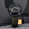 Armbanduhren Pagani Design 2024 Neumond Back Mens Uhren Luxus Quarz Uhr für Männer wasserdichte Chronograp AR Sapphire Glass Armbanduhr Männer 240423