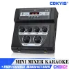 Akcesoria MF8 Mini mikser Karaoke Audio Mikser Outdoor Mikser stereo Echo Podwójny wzmacniacz wejściowy mikrofonu z efektem nagrywania BT mp3