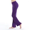 Pantaloni attivi yoga modali praticare vestito da ballo quadrato pantaloni da donna comode elastico stile sport ad alta vita