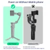 Gimbal Bonola Handheld 3Axis Gimbal Foldbar smartphone Video Record Vlog Stabilizer för iPhone 13/Xiaomi/Samsung Phone Selfie Stick