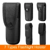 Bags Tactical Flashlight Holster Molle Pouch Torch Holder Utility EDC Tool Bag Waist Pack Flashlight Bag Belt Carry Case for Outdoor