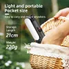 Sticks Inraml15 Selfie Stick, dobrável, Mini Tripé Foto ao vivo com luz de preenchimento, obturador remoto sem fio Bluetooth, portátil