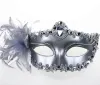 Venetian masquerade Dance Ball Mask Wedding Party Fancy Dress eyemask On Stick Masks Lily Flower Lace Feather Held Stick Mask 2024424