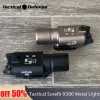 Luces tácticas x300 seguimiento x300u linterna de metal led whitelight airsoft colgante pistola light linterta para simulación softair