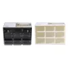 Drawers Jewelry Storage Box Mini Debris Cabinets Lattice Portable Amall Drawer Sorting Grid Desktop Office Supplies Color Randomly 1pcs