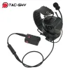 Protector TACSKY Tactical Headset Adapter Bluetooth Ptt for FCS AMP /MSA Sordin/TCI/PELTOR COMTAC Airsoft Shooting Tactical Headphone