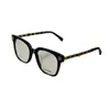 Fashion Sunglasses Frames Designer Xiaoxiangjia 2023 Nouveau 0768 Brand Lunettes plates Noir Frame noir et femme Plain Tone 5VO8 GKG0