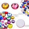 Wholesale in Bulk Rhinestones for Clothes DIY flat back Diamond Nail Rhinestone Decorations Crystals AB Glitter Face Art Stone 240412