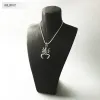 Colliers Black Scorpion Pendant Fit Collier Europe Style Rebel Fashion Bon Jewerly For Men Women Bijoux cadeau en 925 Sterling Silver