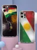 CoSLINE COSES KURDISTAN Vlag Luxury telefoonhoes voor iPhone 15 14 13 Pro 11 12 Max XR XR XS 7 8 Plus SE Clear Soft Silicone Cover Fundas Shell D240424