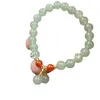 Strand Aventurine Quartz Rock Ball 8mm Grass Green Bracelet Jade