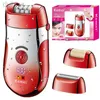 Epilator Original Kemei 3in1 Washable Epilator Electric Female Face Body Hair Removal Ben Bikini Lady Shaver Callus Remover Readgeble D240424