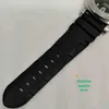 Designer Men Automatic Mechanical Sapphire Stainless Steel Rotatable Bezel Black Rubber Luminous Green Watches 47mmr6o0