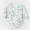 Endelar Spring och Autumn Infant Baby Boys Girls Baby Bodysuits Onesie PlaySuit Briefs Crawling Suit Cotton Fashion Baby Clothes