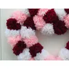 Decorative Flowers Valentine S Day Heart Wreaths Decoration Handmade Wool Felt Balls Love For Wedding Party Wreath