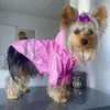 Köpek Giyim Su Geçirmez Ceket PU Yağmur Birliği Küçük Köpekler İçin Kediler Yansıtıcı Yavru Yağmurkaz Chihuahua Yorkies Pet Poncho