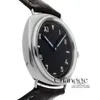 Relógios de qualidade de luxo de qualidade Minimalista Relógio à prova d'água Penerei Radiiomir 1936 Manual Wind Steel Mens Watch Watch Pam 249 WL D8Q4