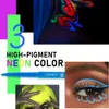 Body Paint Fluorescent Eyeliner Pen Colorful UV Waterproof Eyeliner Gel Pen Face Color Paint Pen Halloween Christmas Party Stage Makeup Art d240424