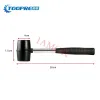 Tools TOOPRE Bicycle Black Rubber Hammer 26mm Iamok Bike Parts 257g Headset Bottom Bracket Tool