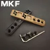 アクセサリーTACTOCOL CNC MLOK KEYMODインラインライトマウントSF M300 M600 M600B武器ライトスカウトライト戦術ギア懐中電灯マウントベース