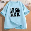 T-shirt pour femmes dans mon époque de mariée