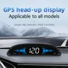 New Universal GPS Head Up Display Speedometer Odometer Digital Speed HUD Electronics Accessories for All Car