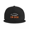 Бал -шапки, конечно, я прав, Боб Фанникап Бейсболка Джентльмен Шляпа Аниме для женщин мужчин