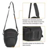 Camera bag accessories R5 Black Camera Bag Shoulder Crossbody Case Compatible for Canon Nikon Pentax Olympus with Waterproof Rain Cover