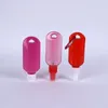 Storage Bottles 1PC 30/50/60ml Portable Empty Spray Bottle Refillable Plastic Carabiner Hook Atomizer Perfume Travel Accessories