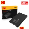 Discorsi rigidi esterni 100% originale Kodak x120Pro SSD interno 128GB 256GB 512 GB 1 TB Disk Solido Disk HDD HD Notebook PC consegna Otmyx