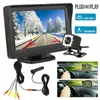 4.3" Car TFT LCD Monitor Mirror CMOS Reverse Rear View Backup Camera Kit Parking