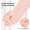 Leczenie 2PCS Silikonowy żel Korator Korrecki Guz Foot Stopa Hallux Valgus Separator Septor -Palce Palce narzędzie do pielęgnacji stóp