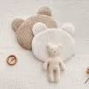 Yastıklar Yumuşak bebek yastık yeni doğan ürünler için pamuk sevimli ayı çocuk yastıklar düz bebek yeni doğan bebekler aksesuarlar oda dekorasyon