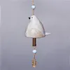 Dekorativa figurer Vogel Bel Windgong Handgeschilderde utomhus Tuin Decor Wind Chime Deur Hengen Prachtige Decoratie Hanger Roomdecor