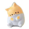 Decompressie speelgoed nieuwe kat stress reliëf squishy speelgoed pu langzaam stijgende squeeze antistress ball cartoon tafeld ornamenten squishy stress reliever speelgoed d240425