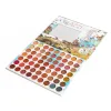 Schatten 63 Farben Ölmalerei Lidschatten Palette Glitzer Schimmer Lidschattenpulver Matt Glitzer Lidschatten Palette Kosmetische Make -up