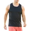 Herren-Tanktoper Top Summer T Vest vielseitig und multifunktional atmungsaktive Männer im europäischen Stil Outdoor Running Comfy