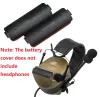 Protector taktyczny zestaw słuchawkowy bateria bateria Cove Accessorie Mikrofon do odbioru mikrofonu dla Peltor Comtac III wojskowy Antinoise Earfon