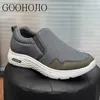 Chaussures décontractées Spring Automne Brand Designer Men Breathable Running Forft confort