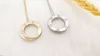 High Quality Luxury Necklace Stainless Steel Pendant Big Cake Full Sky Star Card Family Circle Couple Titanium