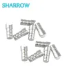 Darts 24/50Pcs Archery Aluminum Crossbow Arrow Nocks Half Moon Tails Arrow DIY Tools Fit ID7.6mm Shafts Shooting Training Accessories