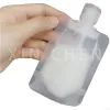 Sacchetti da 50 pcs imballaggio sacchetta distributore liquido shampoo shampoo costitico contenitore di stoccaggio cosmetico a perdita di perdite 30/50/100ml