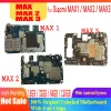 Antenna 128GB for Xiaomi MI Max 1 / Max 2 / Max 3 Motherboard Original Clean Replaced Mainboard Full Chips Logic Board Android OS System