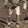 Multi-Pocket Mens Military Tactical Casual Pants Cargo Pants Outdoor vandringsbyxor slitstarka utbildningar 240412