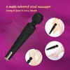 AV Vibrator Magic Wand Clitoral Stimulator 20 Speed 3 Powerful Gspot Massager for Women Female Adult Sex Toy rechargeable 240412