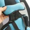 Stelt multi -doele stoelkussen voor eetkamerstoel Lage koffer Babyauto veiligheidsgordel schouderkussen schouderkussen crotch polsband verstelbaar