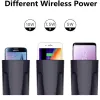 Chargers Cup Holder Wireless Car Chargers för iPhone 14 Pro/13/12/11/X/XR/8 Qi Car Wireless Charging Cup för Samsung S23 Xiaomi Universal