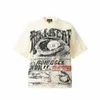 Hellstar Abyssal Eye vintage AOP Camiseta de mangas curtas de mangas curtas e camiseta feminina