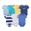 Imposta un UNIESX BABY ROMPERS BABY ROMPERS SUGGERIMENTO 7PCS/LOTTO SUSUITTI INFANTITUI