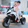 Bicycle 210 Years Old Children's Electric Motorcycle Can Sit On Adult Boys And Girls Tricycle Double Rechargeable Large Toy Motorcycle